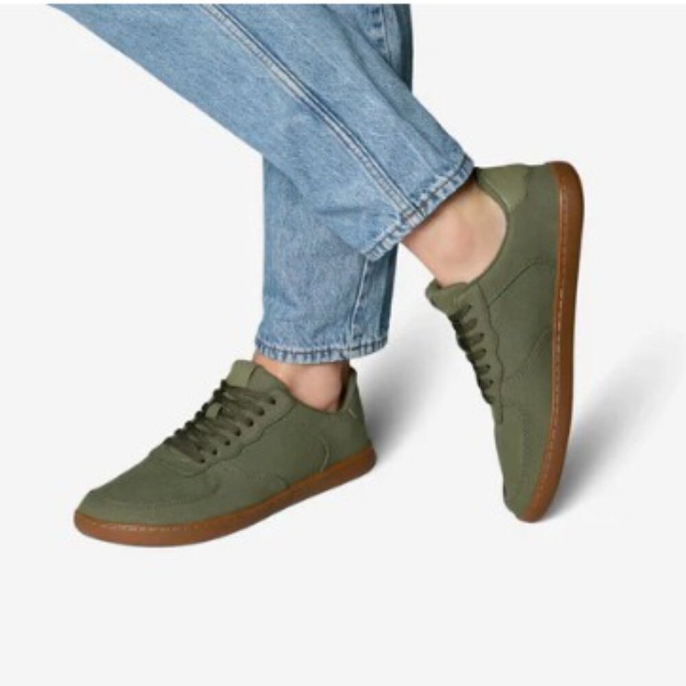 FEELGROUNDS Courtside Canvas - Gum Moss Size 9 US Women's